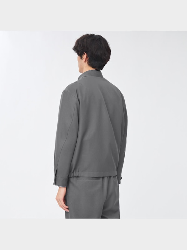 ジップアップリラックスフィットブルゾン(セットアップ可能)