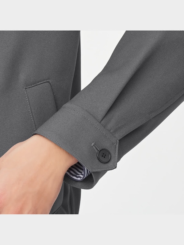 ジップアップリラックスフィットブルゾン(セットアップ可能)