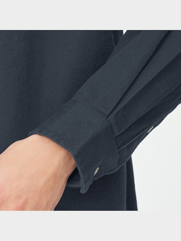 ヘビーツイルオーバーサイズシャツ(長袖)NT+E