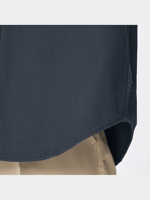 ヘビーツイルオーバーサイズシャツ(長袖)NT+E