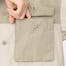 ミリタリーオーバーサイズシャツ(5分袖)(クレイジー)NT+X