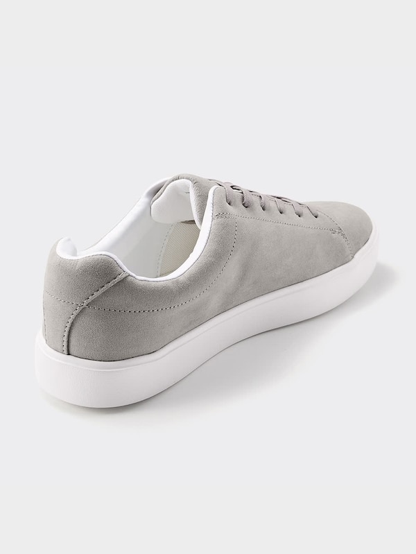 ライトソールスエードタッチスニーカー
