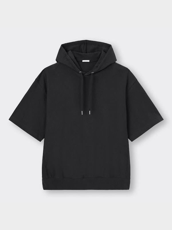 スウェTパーカ(5分袖)