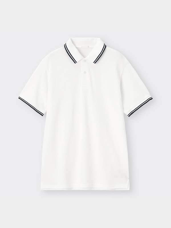 ドライポロシャツ(半袖)(ライン)SWOSB+EC