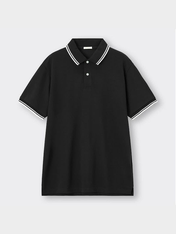 ドライポロシャツ(半袖)(ライン)SWOSB+EC