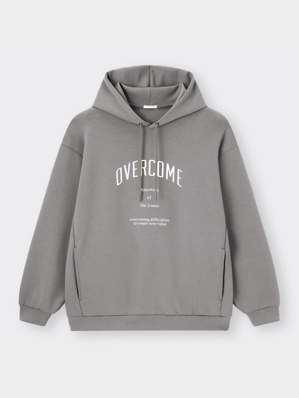 ダブルフェイスビッグパーカ(長袖)(ロゴ)