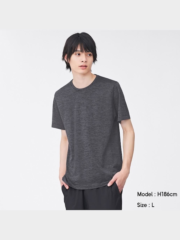 サイドシームレスクルーネックT(半袖)GA