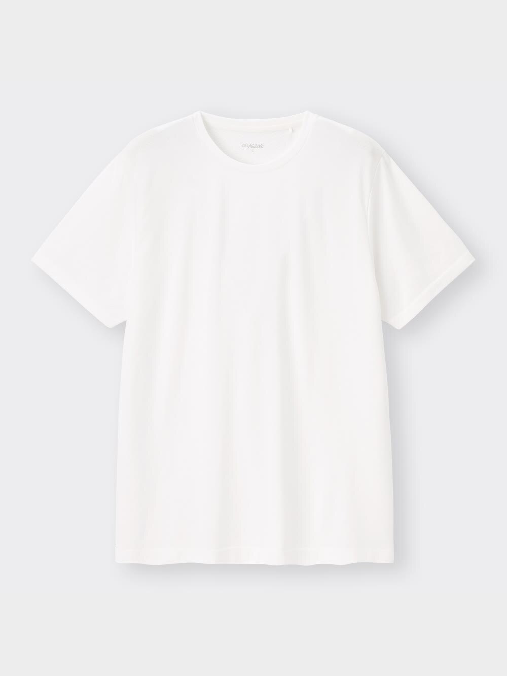 GU公式 | サイドシームレスクルーネックT(半袖)GA