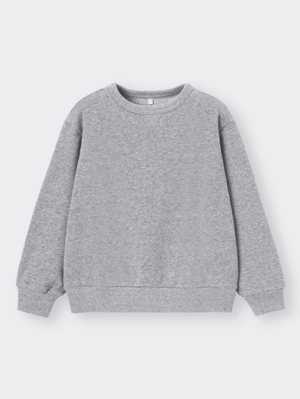 KIDS(男女兼用)クルーネックスウェットプルオーバー(長袖)