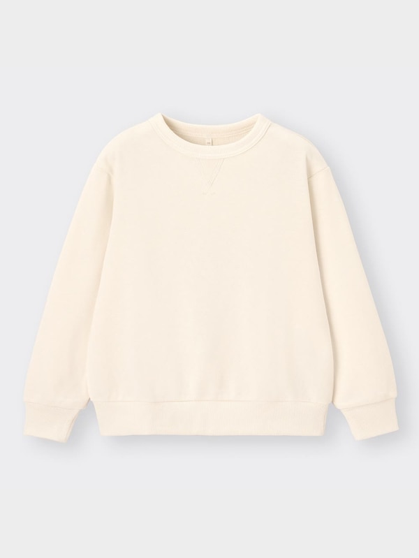 KIDS(男女兼用)クルーネックスウェットプルオーバー(長袖)