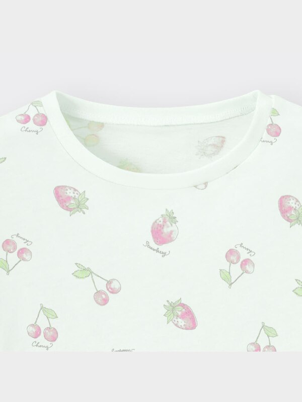 GIRLSラ ウンジセット(半袖&ショートパンツ)(フルーツ)