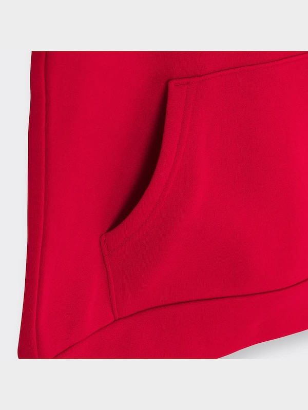 KIDS(男女兼用)裏起毛スウェットグラフィックプルパーカ(長袖)