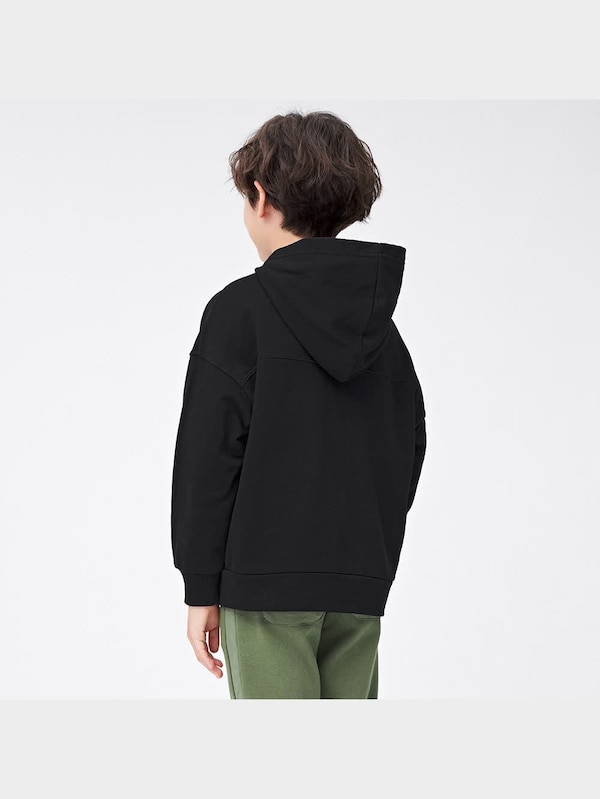 KIDS(男女兼用)スウェットフルジップパーカ(長袖)+E