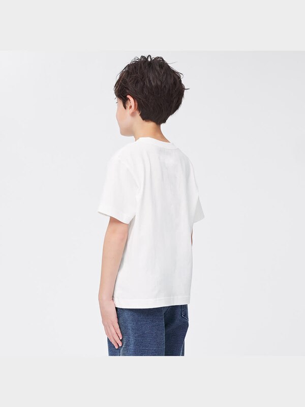 KIDSグラフィックT(半袖)(カレッジロゴ)