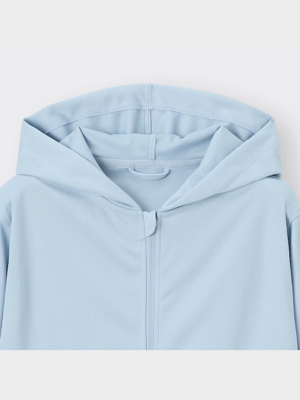 KIDS(男女兼用)UVカットフルジップパーカ(長袖)