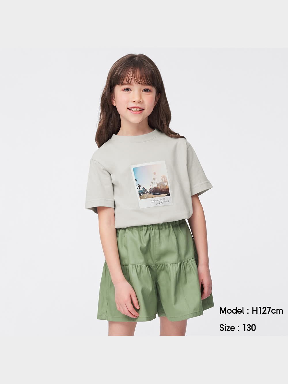 GU公式 | KIDSグラフィックT(半袖)(フォト)( )