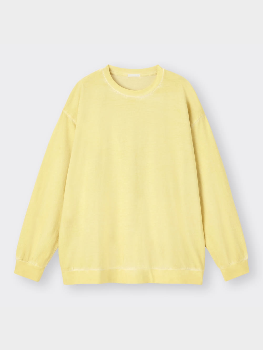 GU公式 | ウォッシュドビッグT(長袖)NT+E