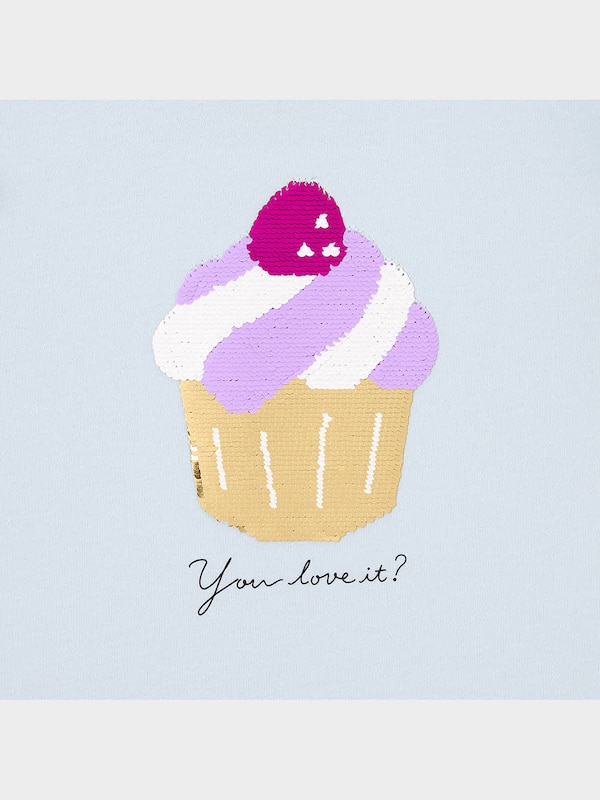 GIRLSスパンコールT(長袖)+E