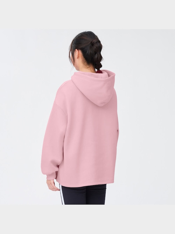 GIRLS裏起毛スウェットビッグプルパーカ(長袖)JR+E