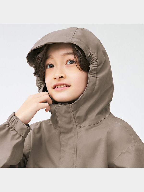 KIDS(男女兼用)マルチブロックマウンテンパーカGA+X