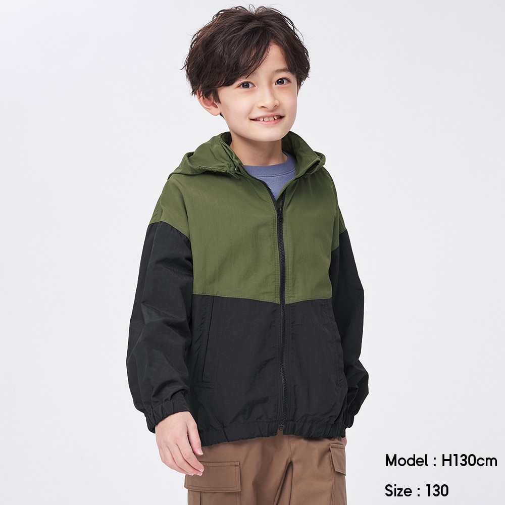 （GU）KIDS(男女兼用)マウンテンパーカのサムネイル