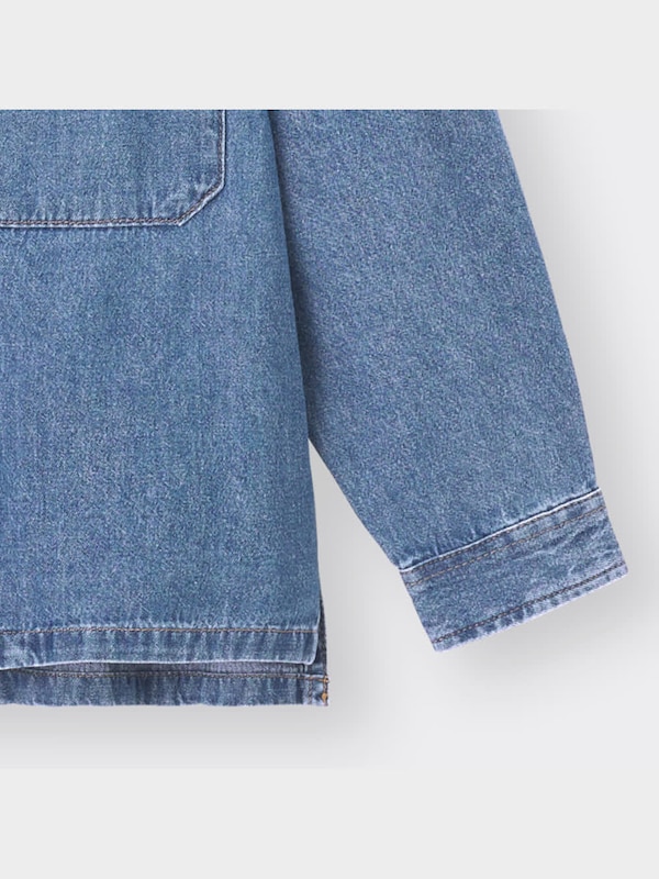 KIDS(男女兼用)ワークシャツ(長袖)+E