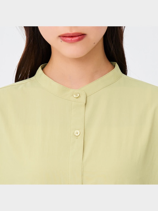 ティアードシャツワンピース(長袖)