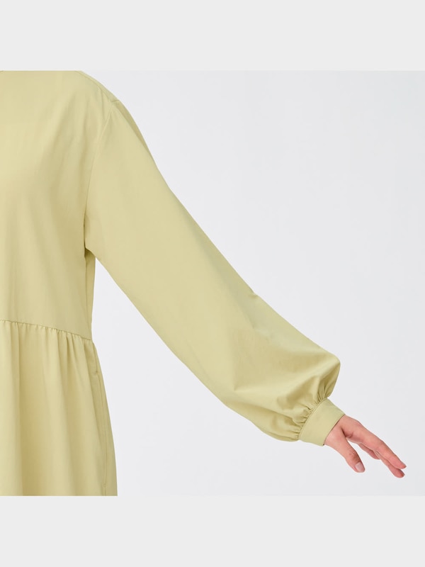 ティアードシャツワンピース(長袖)