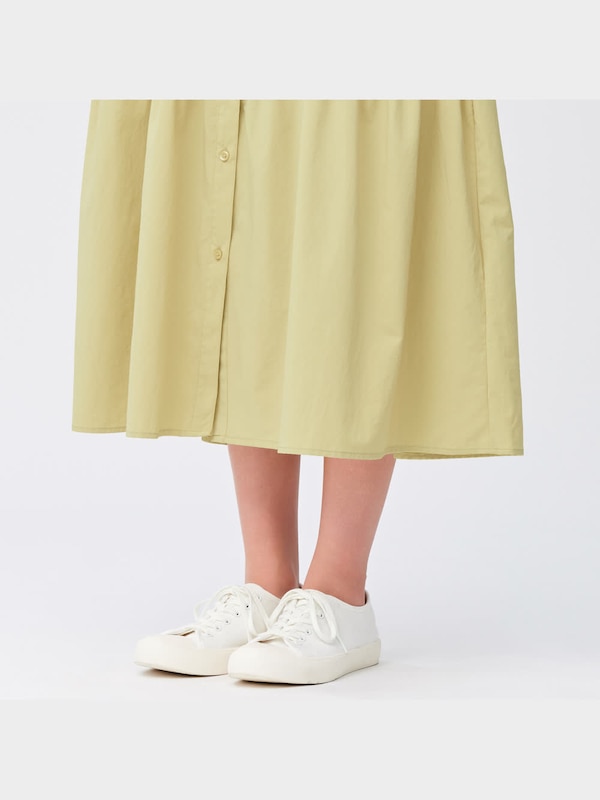 ティアードシャツワンピース(長袖)