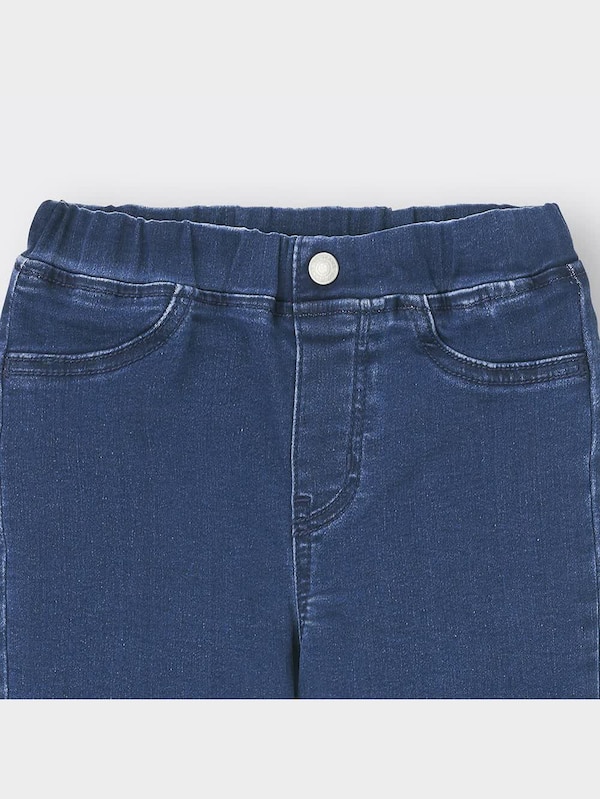 KIDS(男女兼用)エクストラストレッチデニムレギンスパンツ