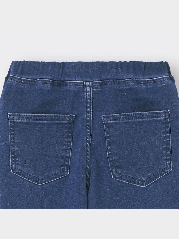 KIDS(男女兼用)エクストラストレッチデニムレギンスパンツ