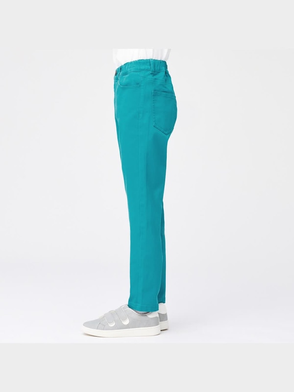 KIDS(男女兼用)  ストレッチカラーストレートパンツ