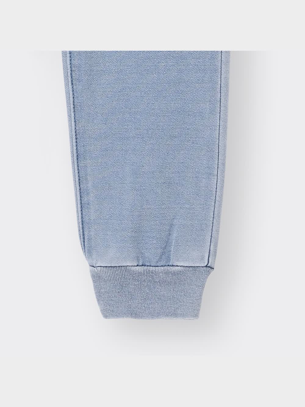 GU公式 | KIDS(男女兼用)インディゴカットソージョガーパンツ