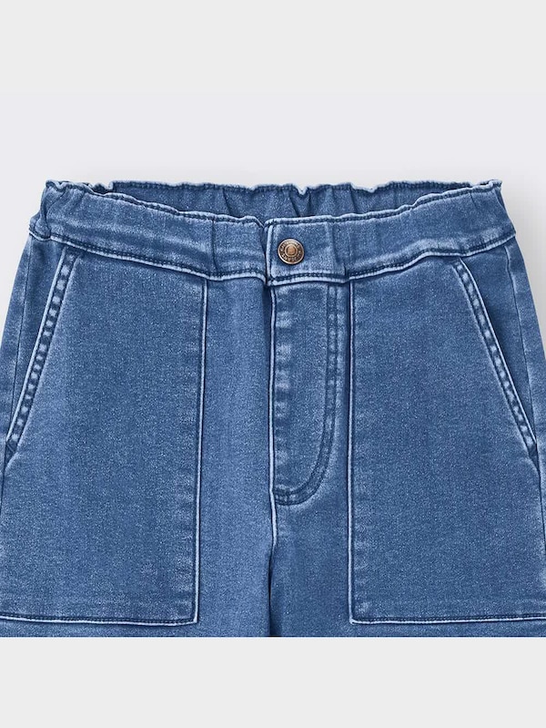 BOYS裏起毛デニムイージーベイカーパンツ+E