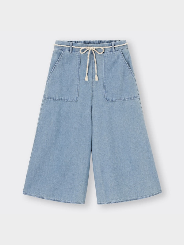 デニムガウチョパンツOSB+EC