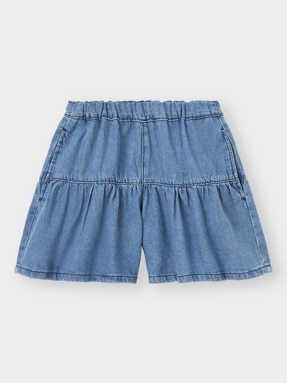 GU公式 | GIRLSデニムティアードキュロット