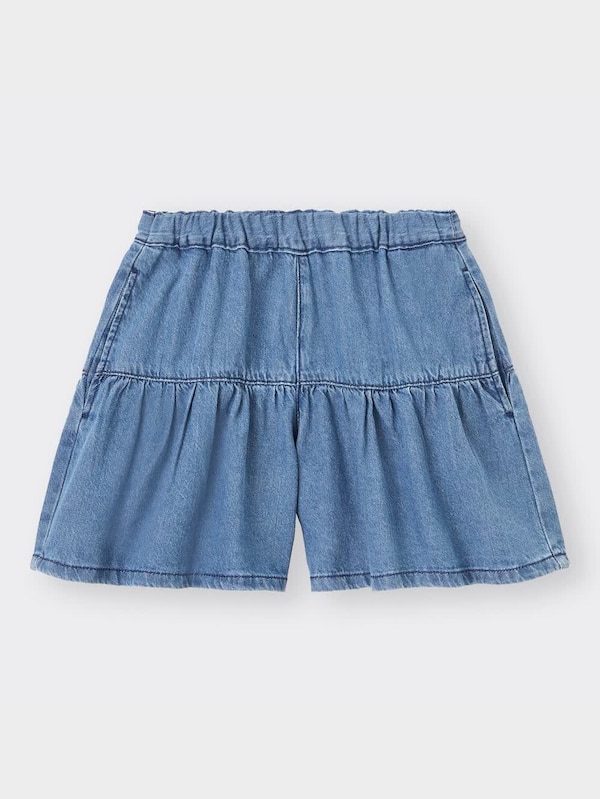 GIRLSデニムティアードキュロット