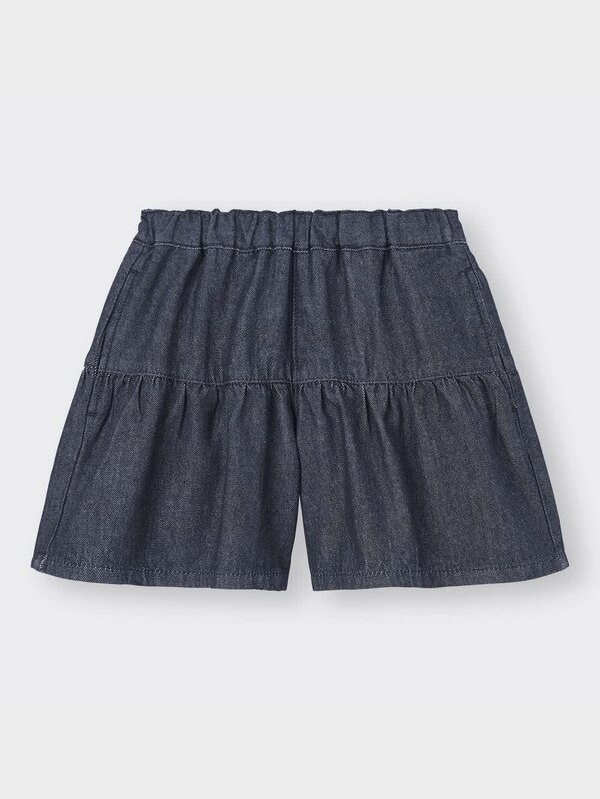 GIRLSデニムティアードキュロット