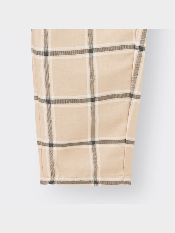 KIDS(男女兼用)チェックイージーパンツ