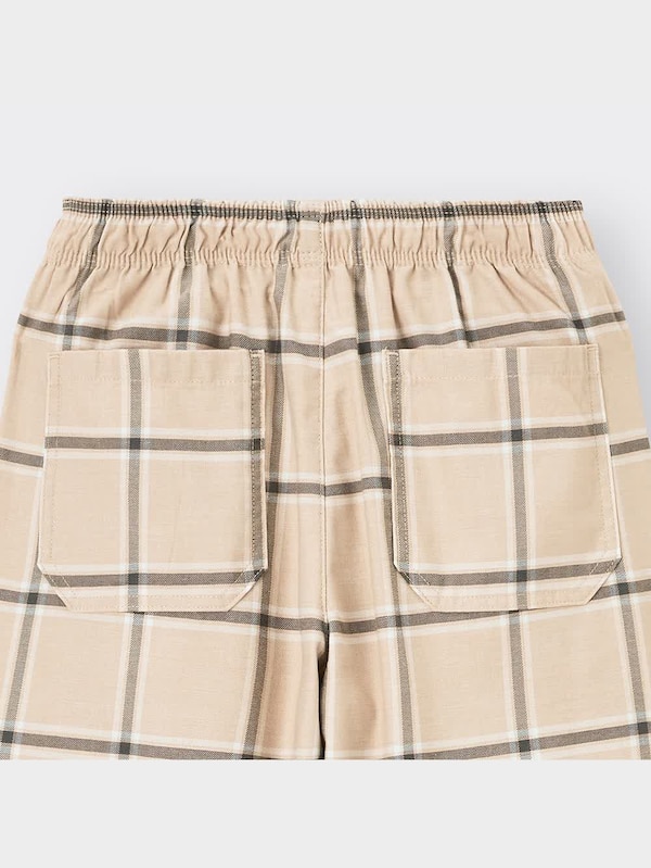 KIDS(男女兼用)チェックイージーパンツ