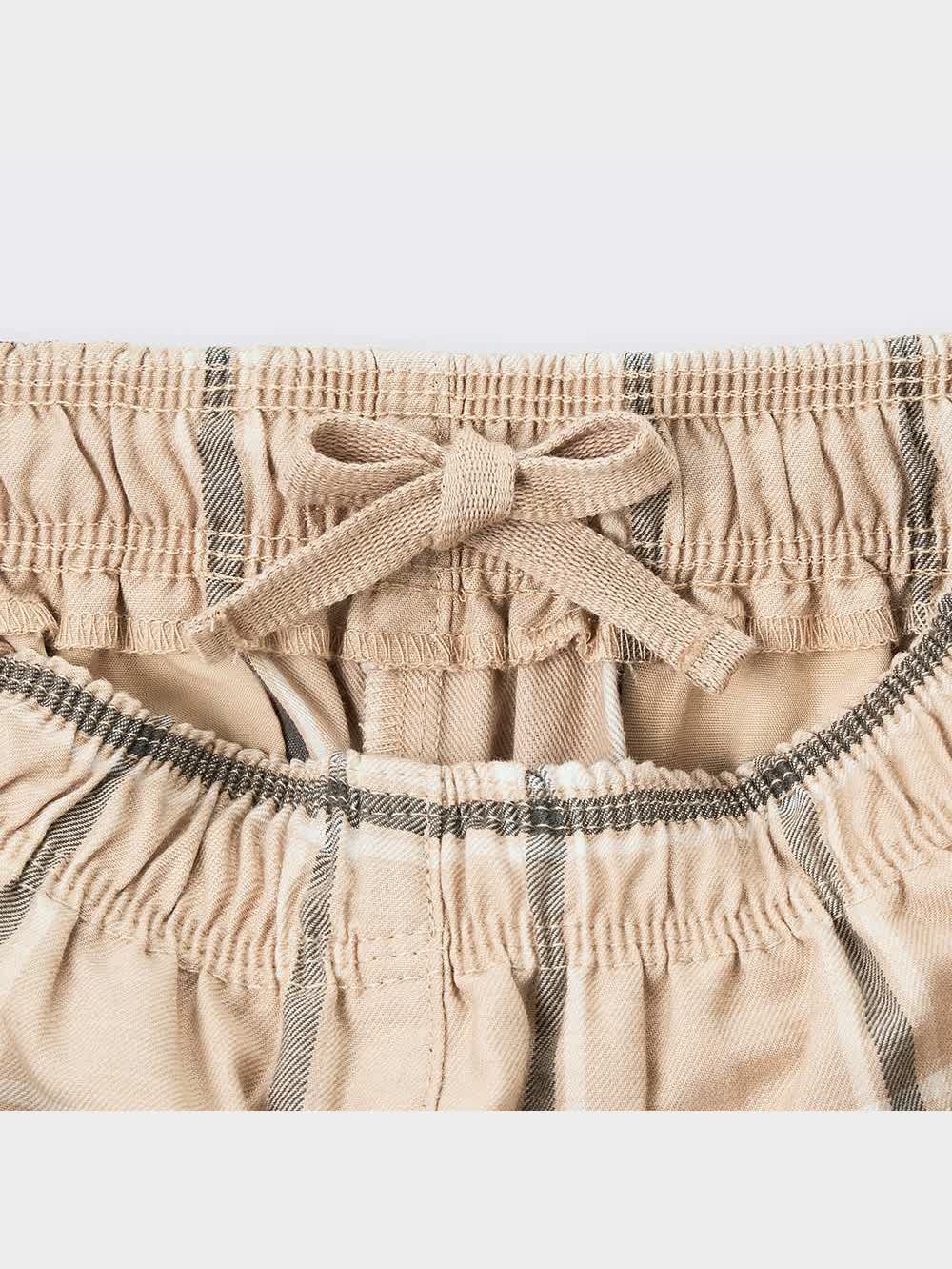 GU公式 | KIDS(男女兼用)チェックイージーパンツ