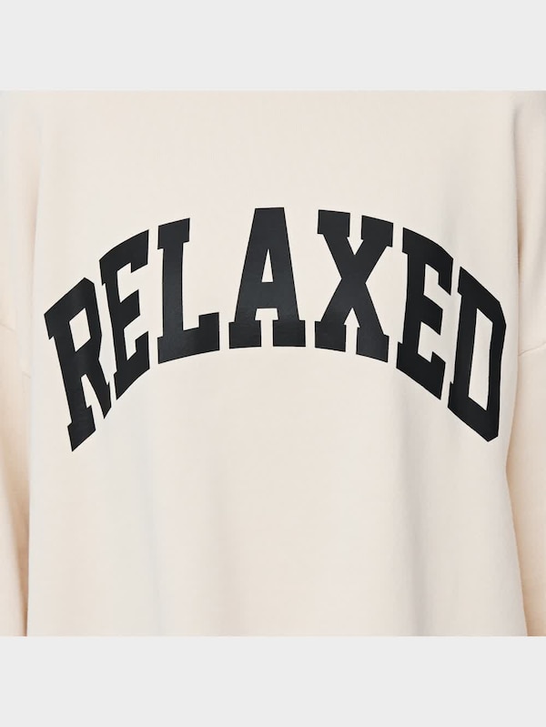 グラフィッククロップドスウェットプルオーバー(長袖)(ロゴ)