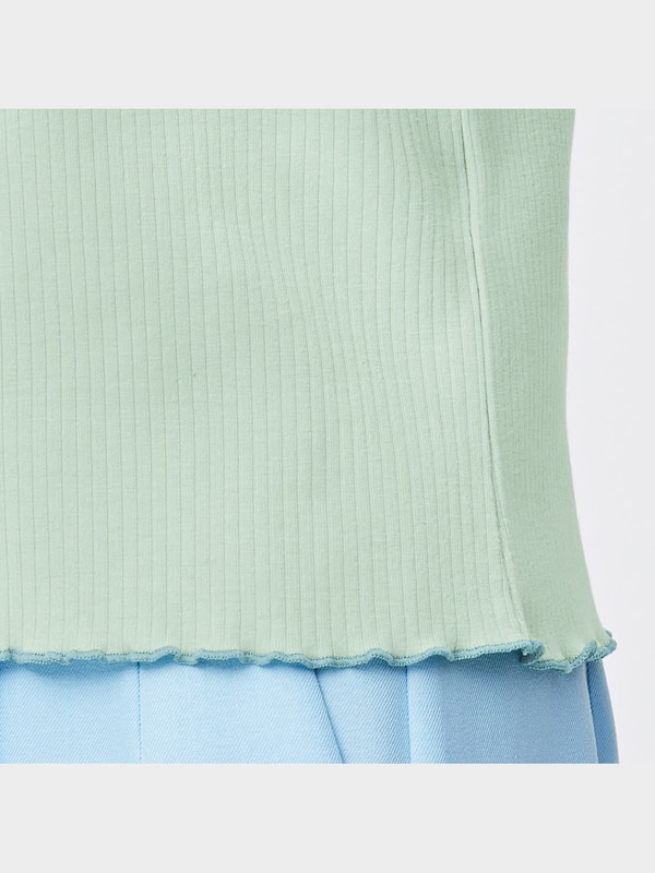 リブバイカラーメローコンパクトT(半袖)