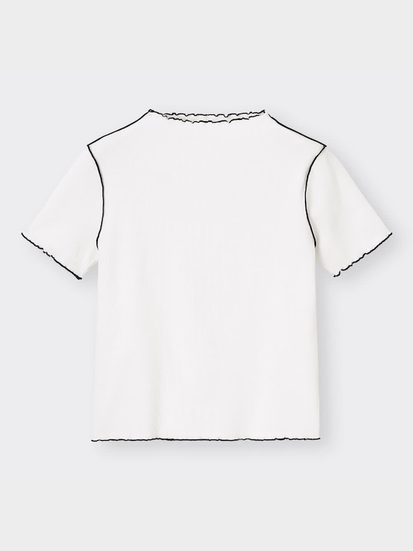 リブバイカラーメ  ローコンパクトT(半袖)