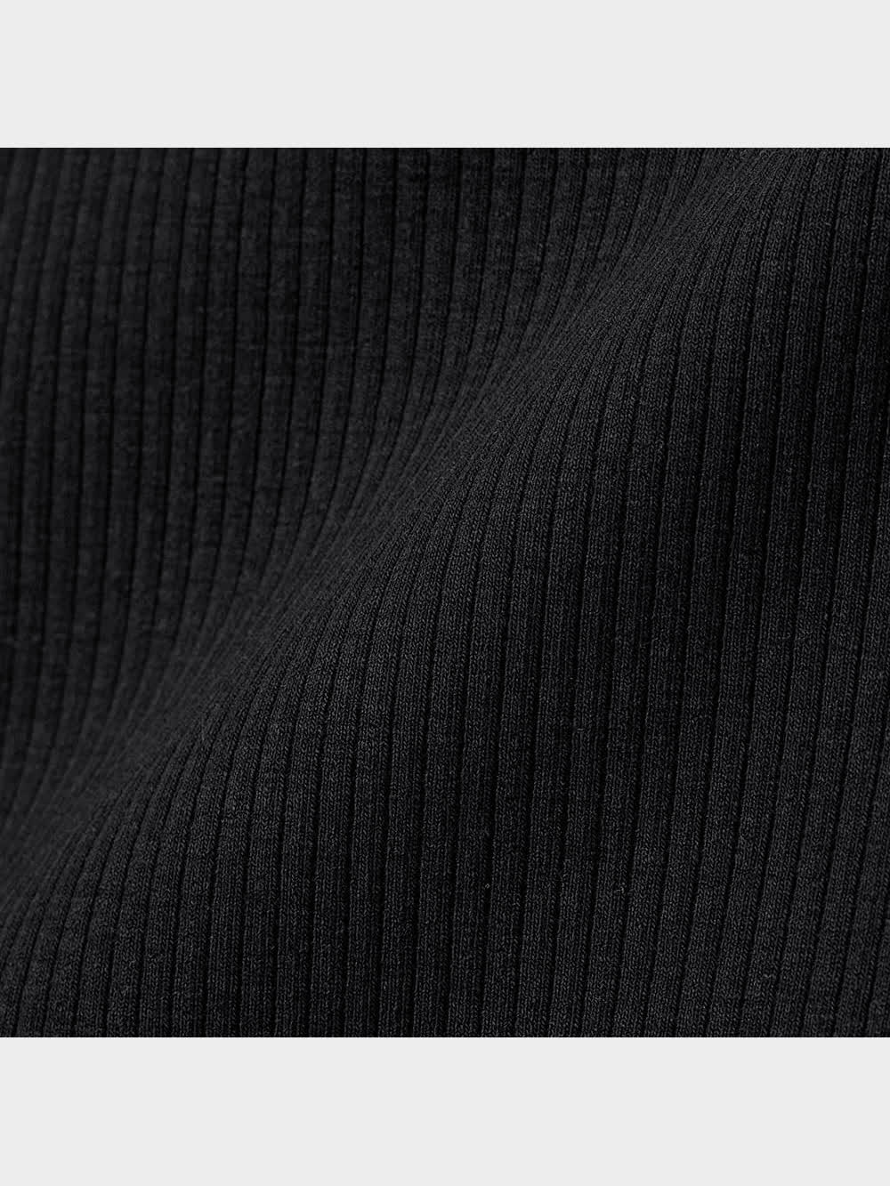 GU公式 | リブバイカラーメローコンパクトT(半袖)