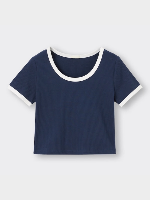 バイカラーミニT(半袖)(丈44.5cm～51cm)