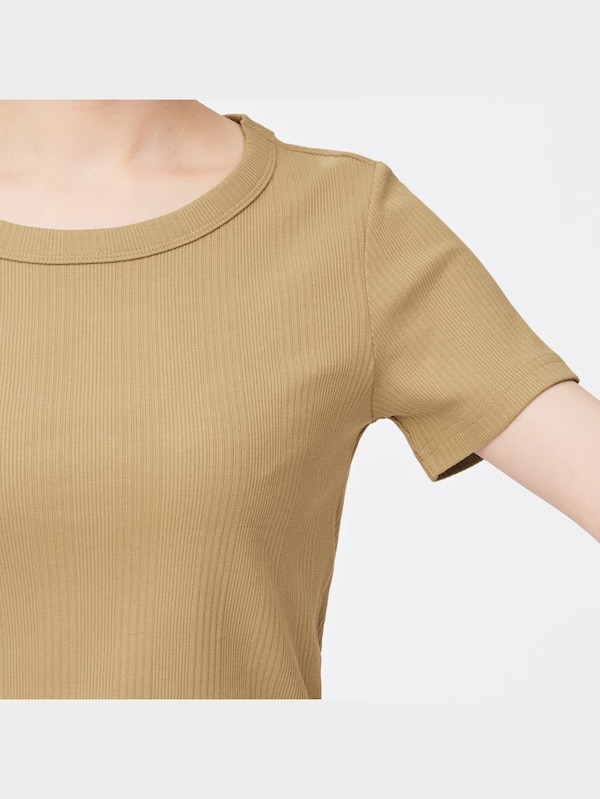 ランダムリブコンパクトT(半袖)