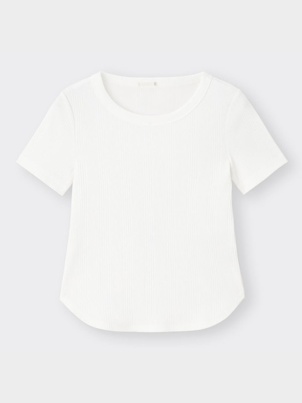 ランダムリブコンパクトT(半袖)