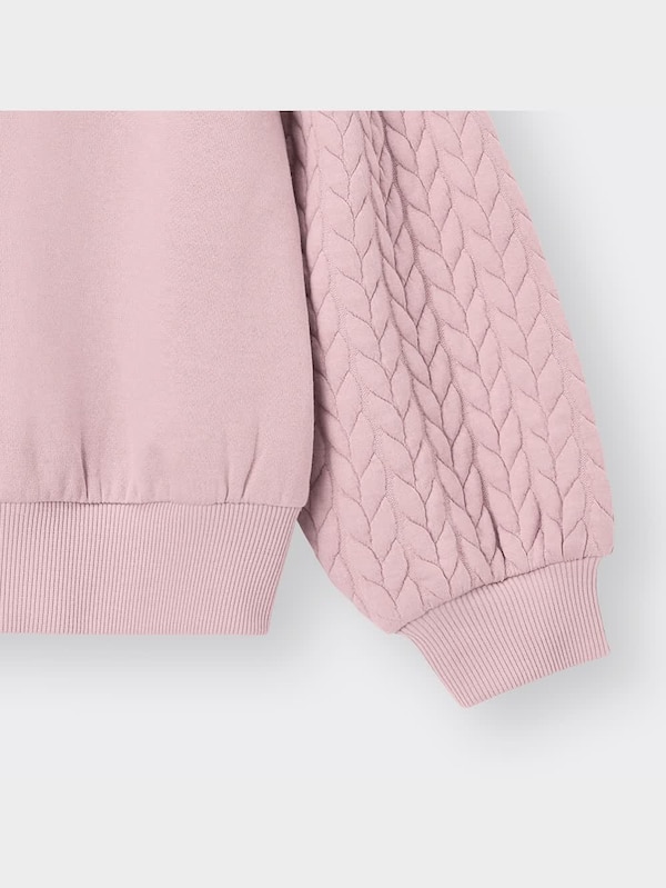 GIRLS裏起毛スウェットボリュームスリーブプルオーバー(長袖)