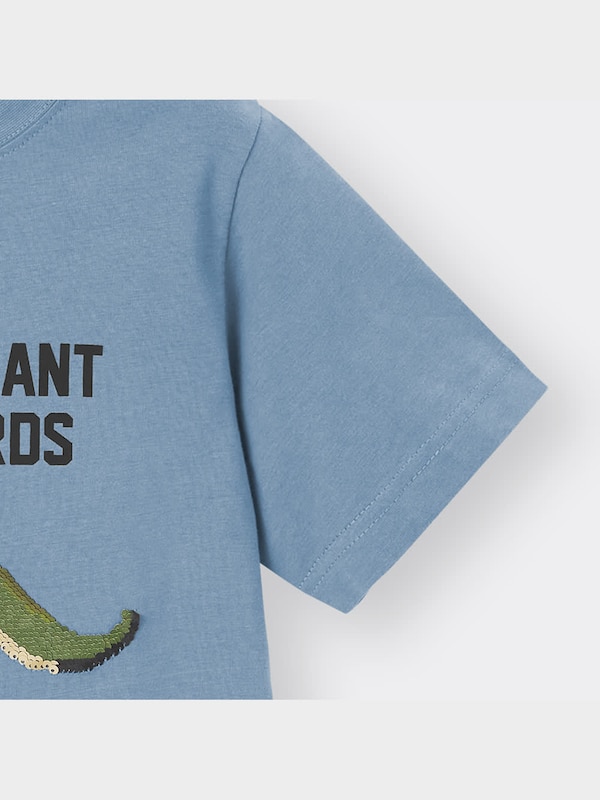 KIDS(男女兼用)スパンコールT(半袖)OSA+EC